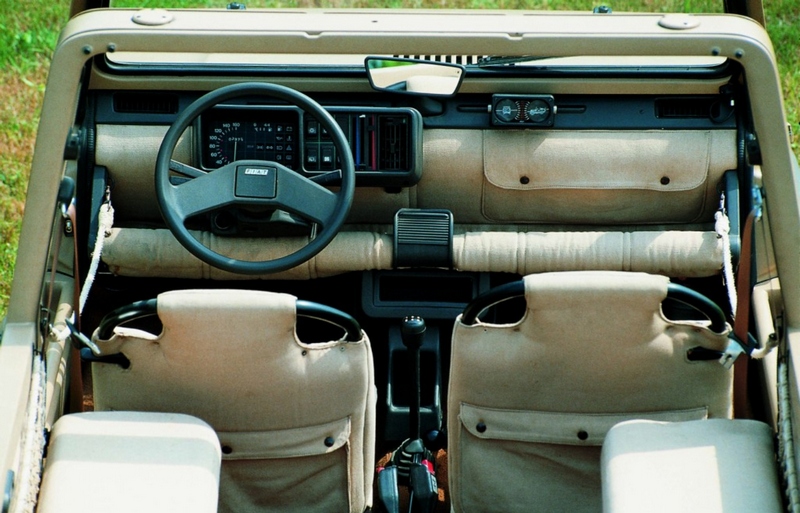 Fiat Panda 4x4 Strip (ItalDesign), 1980 - Interior