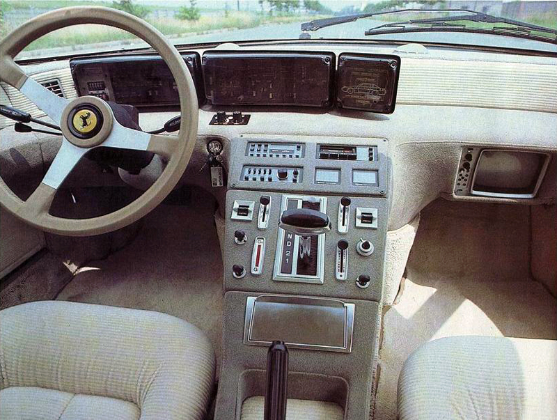 Ferrari Meera S (Michelotti), 1983 - Interior