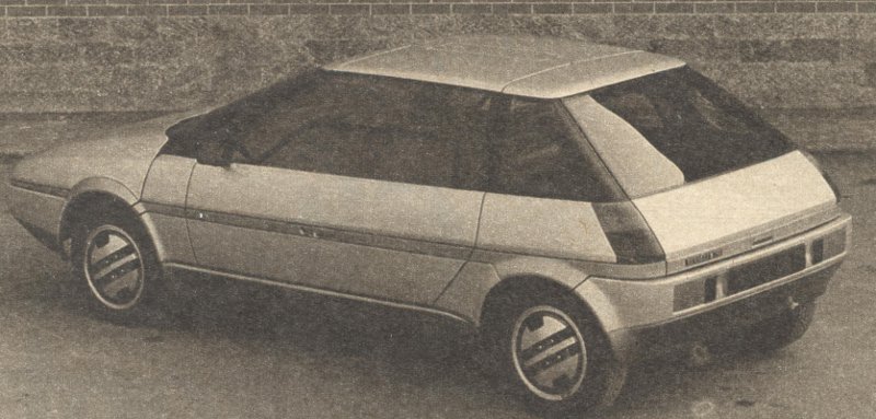 Renault Gabbiano (ItalDesign), 1983