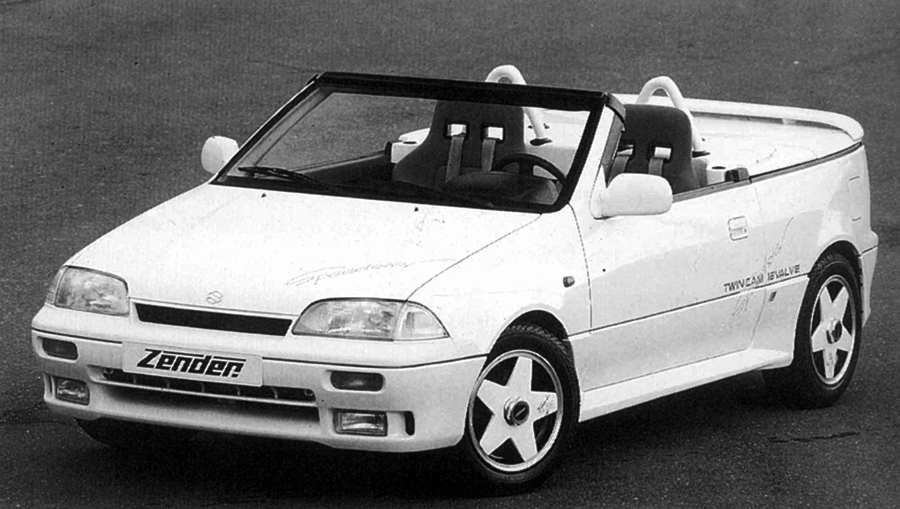 Suzuki Swift 1.3 GTi Speedster (Zender) - Presented at Geneva'90