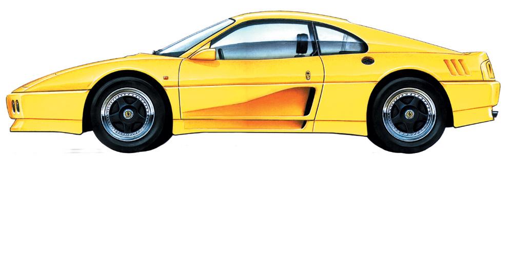 Ferrari 348 Elaborazione (Zagato), 1991