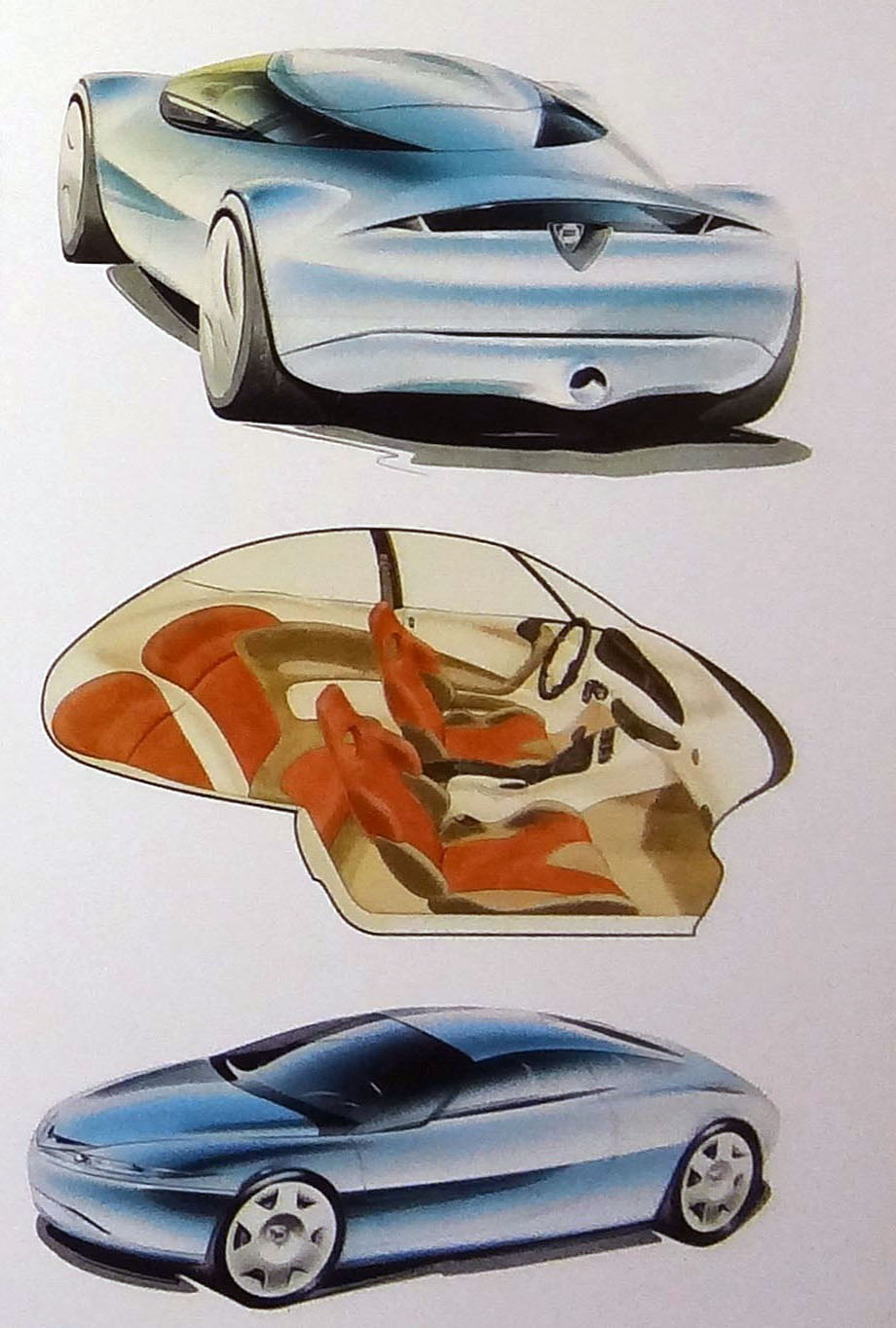 I.A.D. Magia, 1992 - Design Sketches