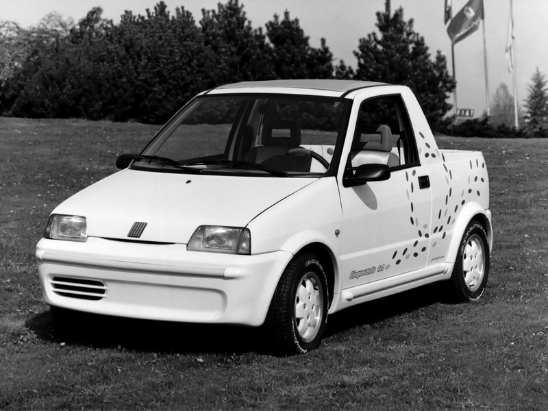 Fiat Cinquecento pick-up (Pininfarina), 1992