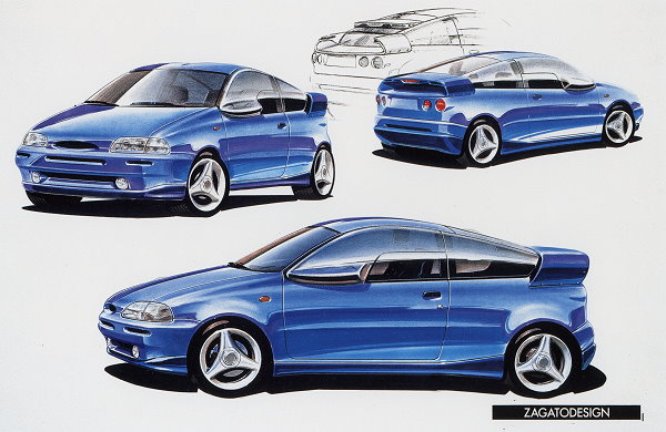 Fiat Punto Monomille (Zagato), 1994