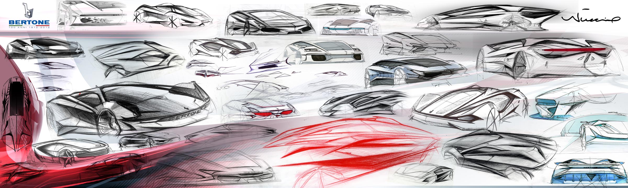 Bertone Nuccio, 2012 - Design Sketches