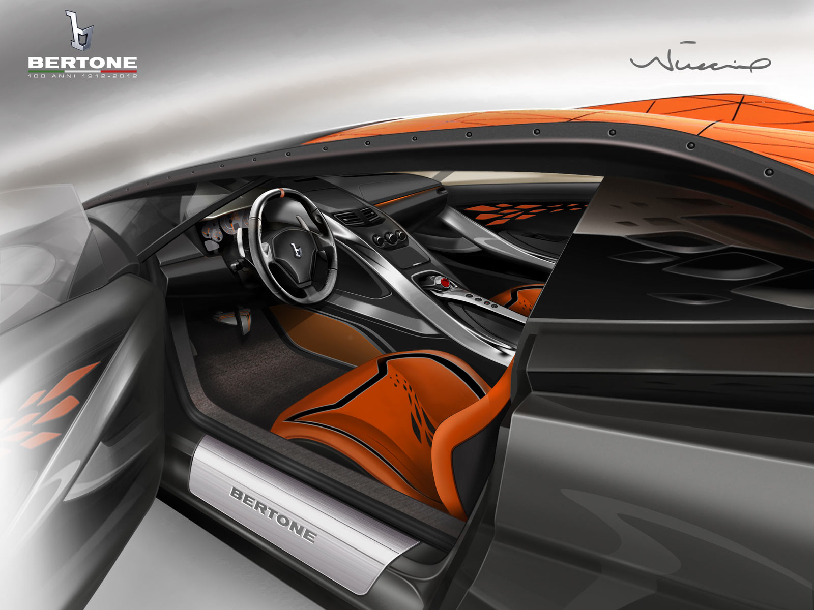Bertone Nuccio, 2012 - Interior Design Sketch