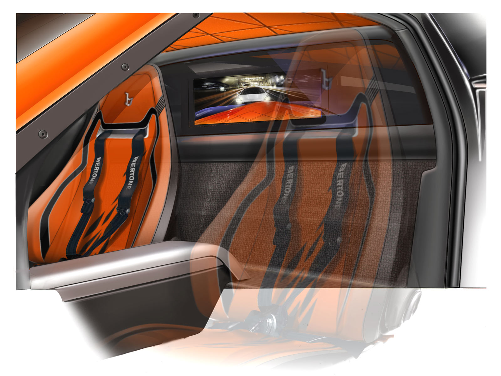 Bertone Nuccio, 2012 - Interior Design Sketch