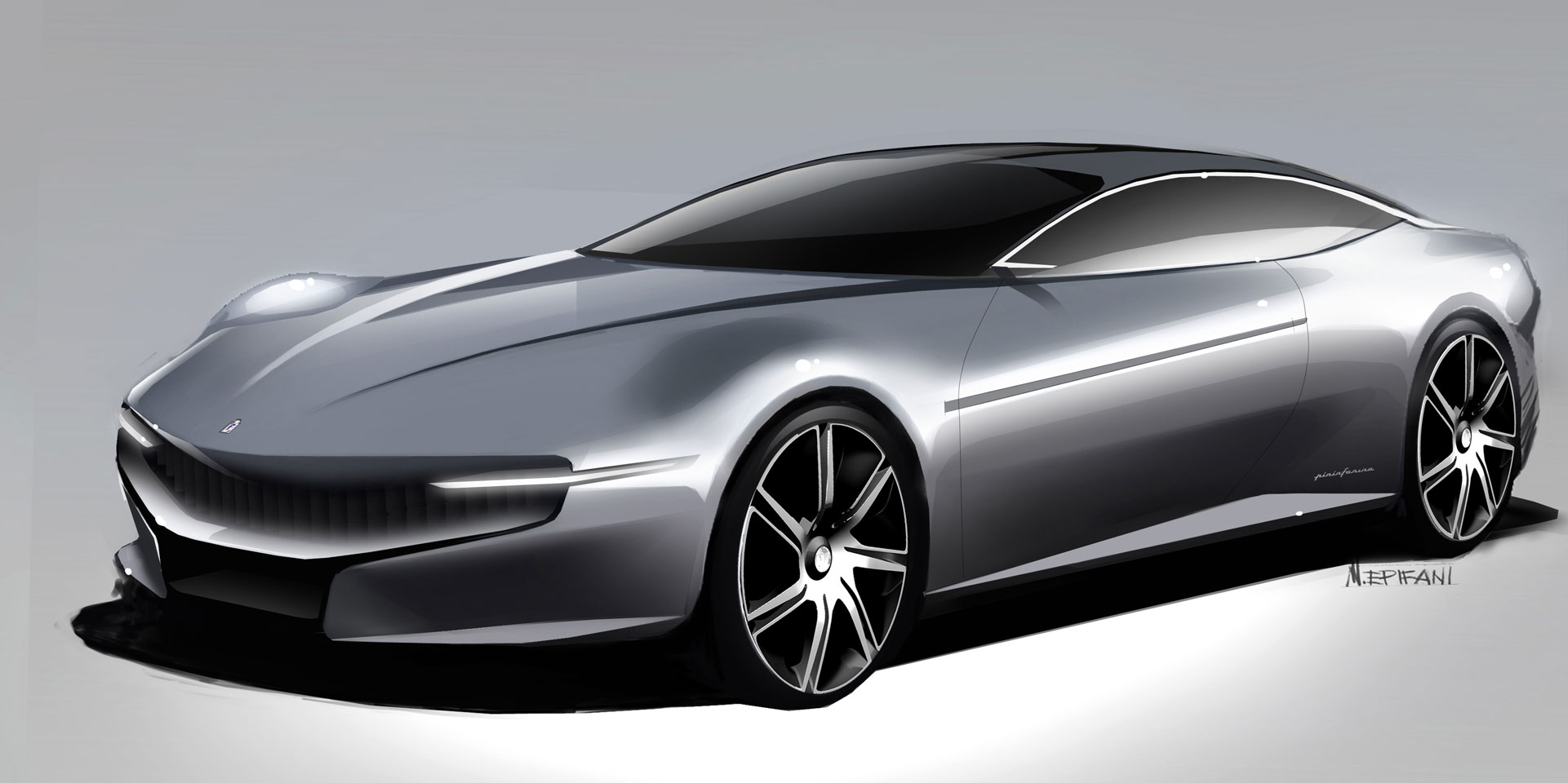 Pininfarina Cambiano, 2012 - Design Sketch