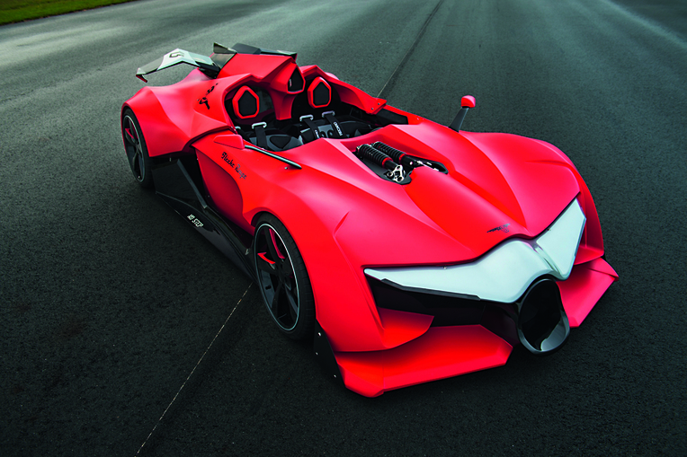 Sbarro ES-13 Fleche Rouge, 2013 - Photo: Marc Barral-Baron