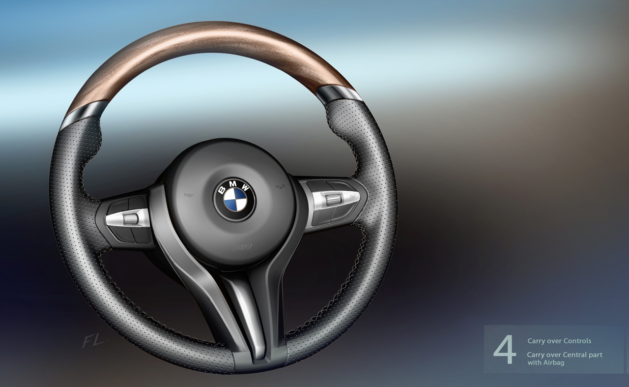 BMW Gran Lusso Coupe (Pininfarina), 2013 - Design Sketch