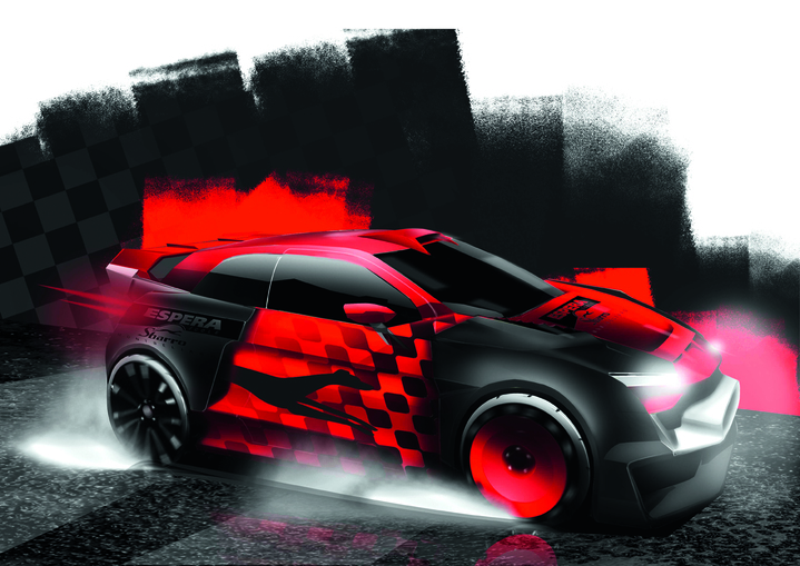 Sbarro Sparta, 2014 - Design Sketch