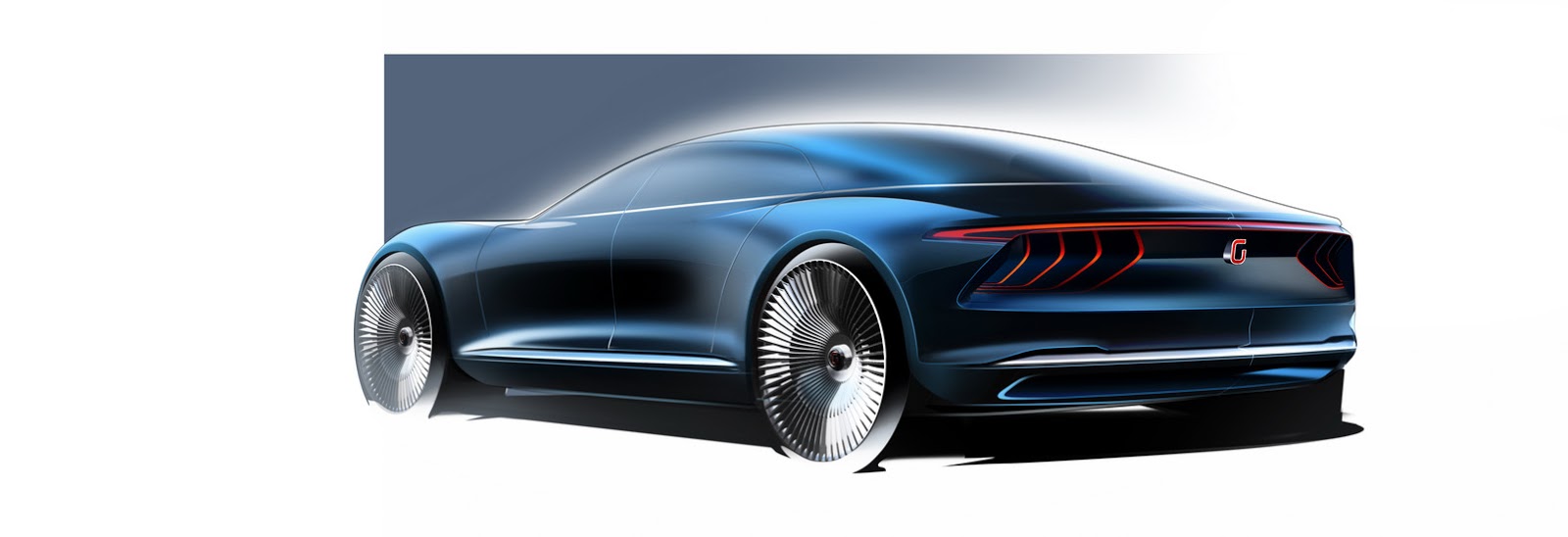 Italdesign Giugiaro GEA, 2015 - Design Sketch