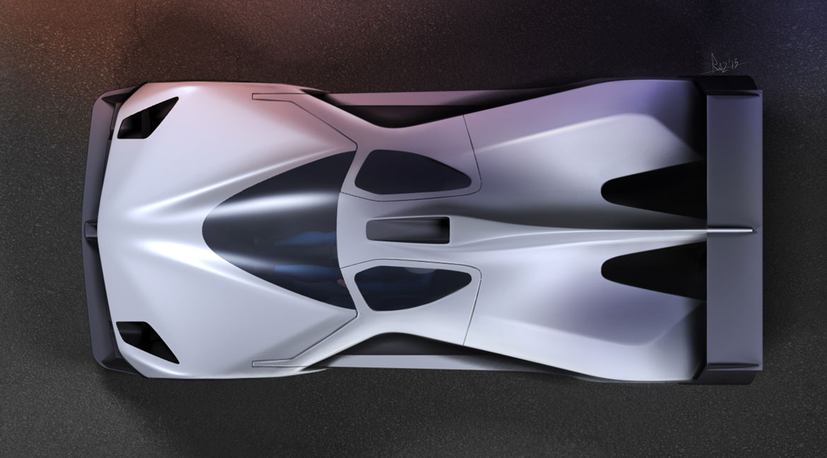Pininfarina H2 Speed, 2016 - Design Sketch