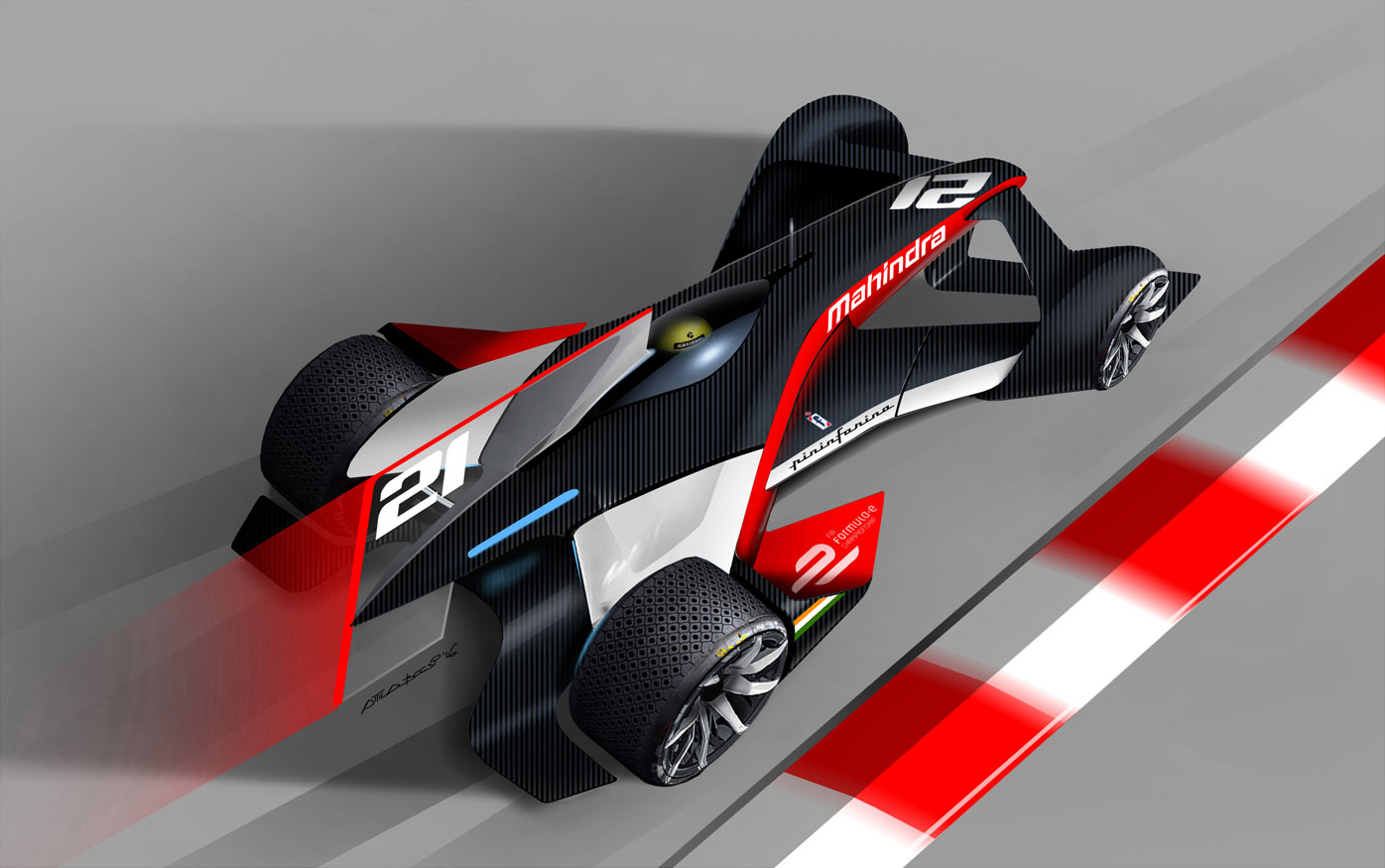 Mahindra Formula E Concept A (Pininfarina), 2016