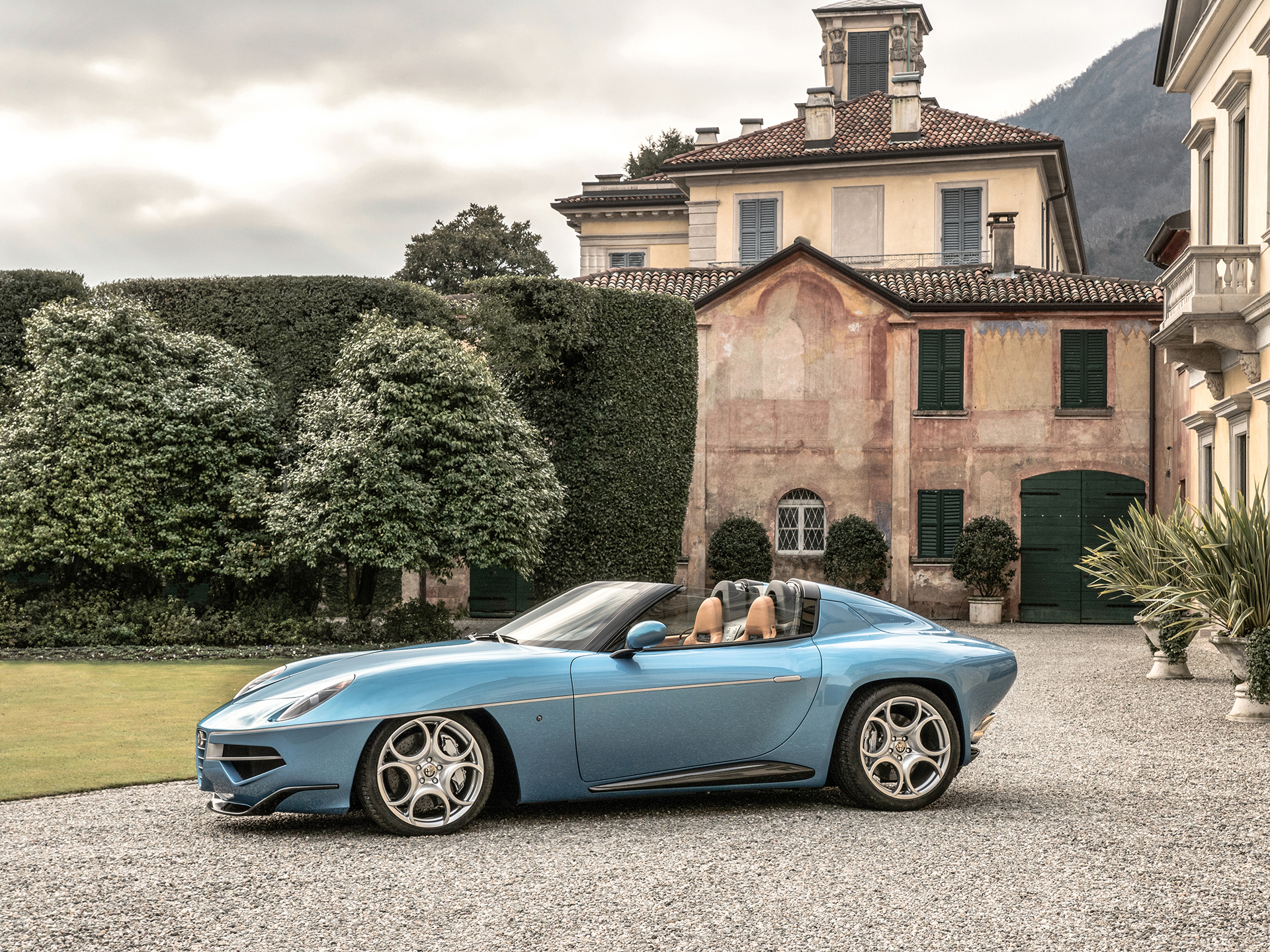 Alfa Romeo Disco Volante Spyder (Carrozzeria Touring Superleggera), 2016 - Photo: Martyn Goddard