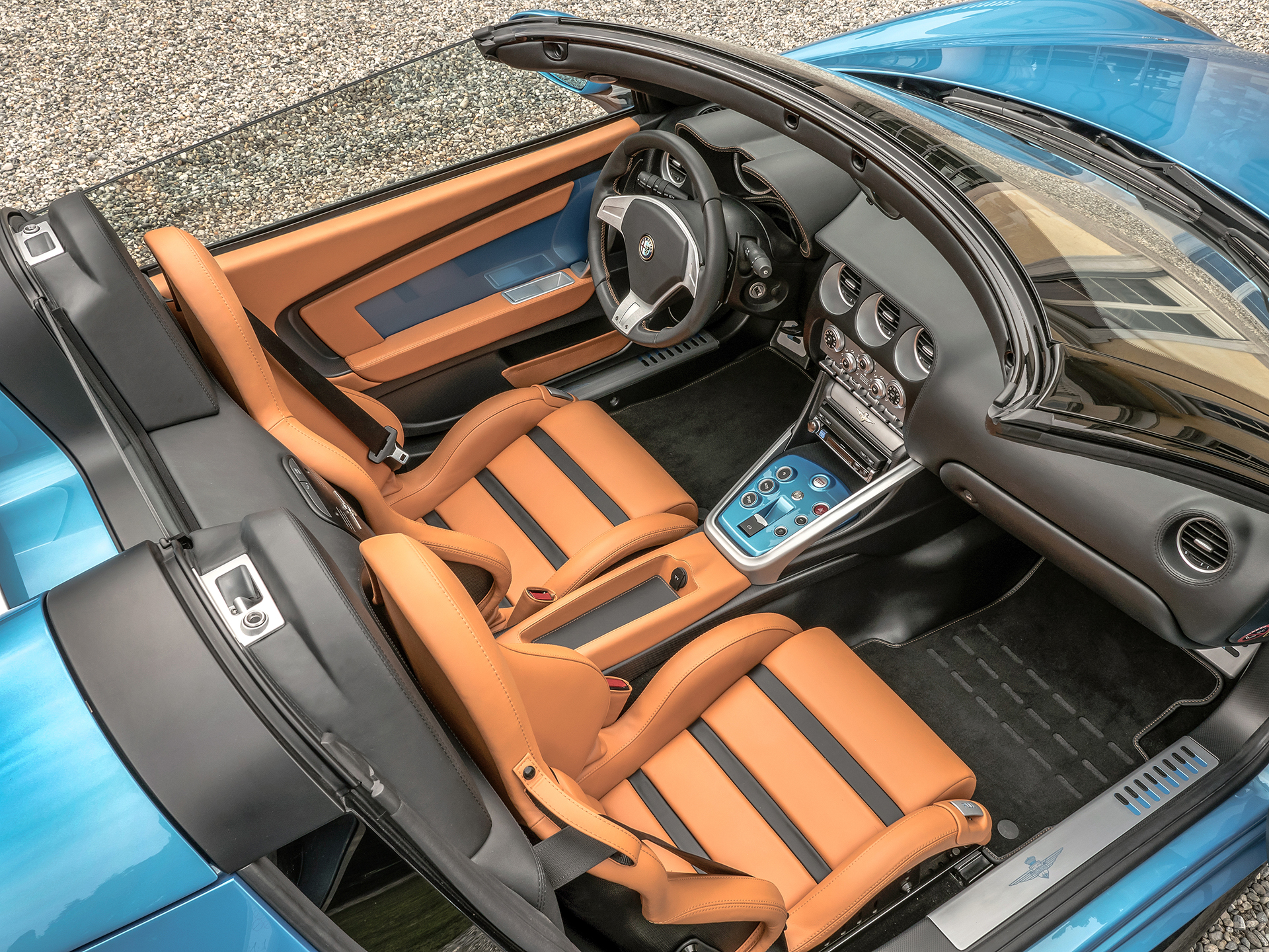 Alfa Romeo Disco Volante Spyder (Carrozzeria Touring Superleggera), 2016 - Interior - Photo: Martyn Goddard