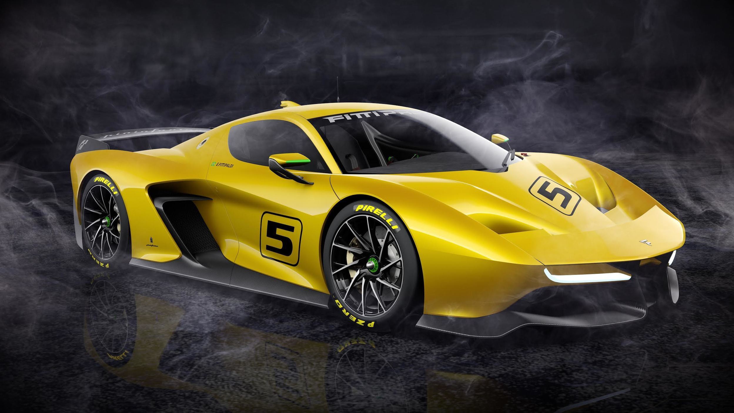 Fittipaldi EF7 Vision Gran Turismo Concept (Pininfarina), 2017