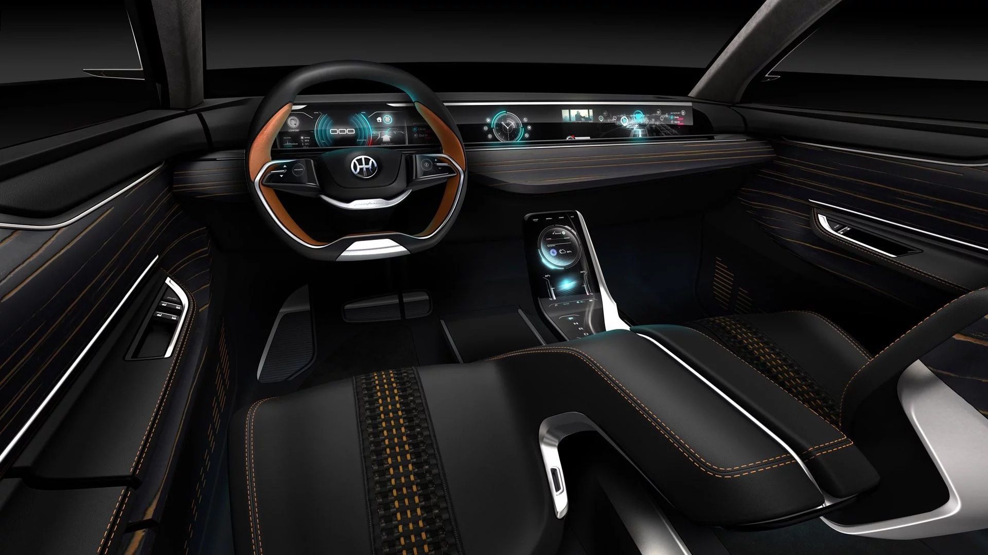 Hybrid Kinetic K350 Concept (Pininfarina), 2018 - Interior