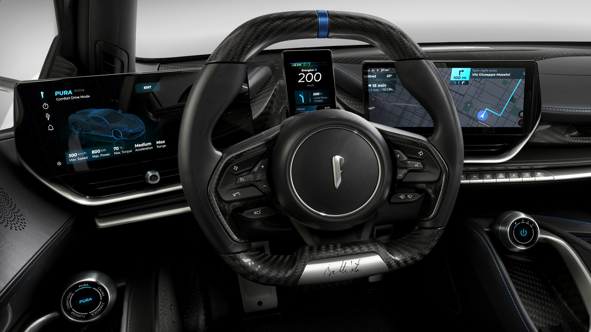 Pininfarina Battista Anniversario, 2020 - Interior
