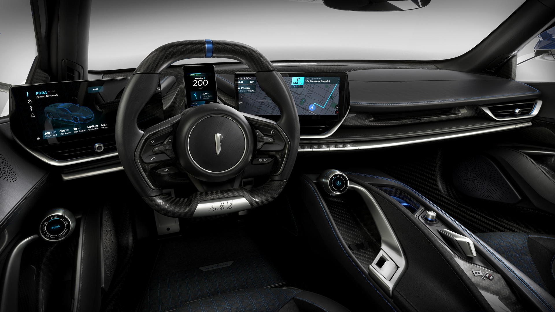 Pininfarina Battista Anniversario, 2020 - Interior