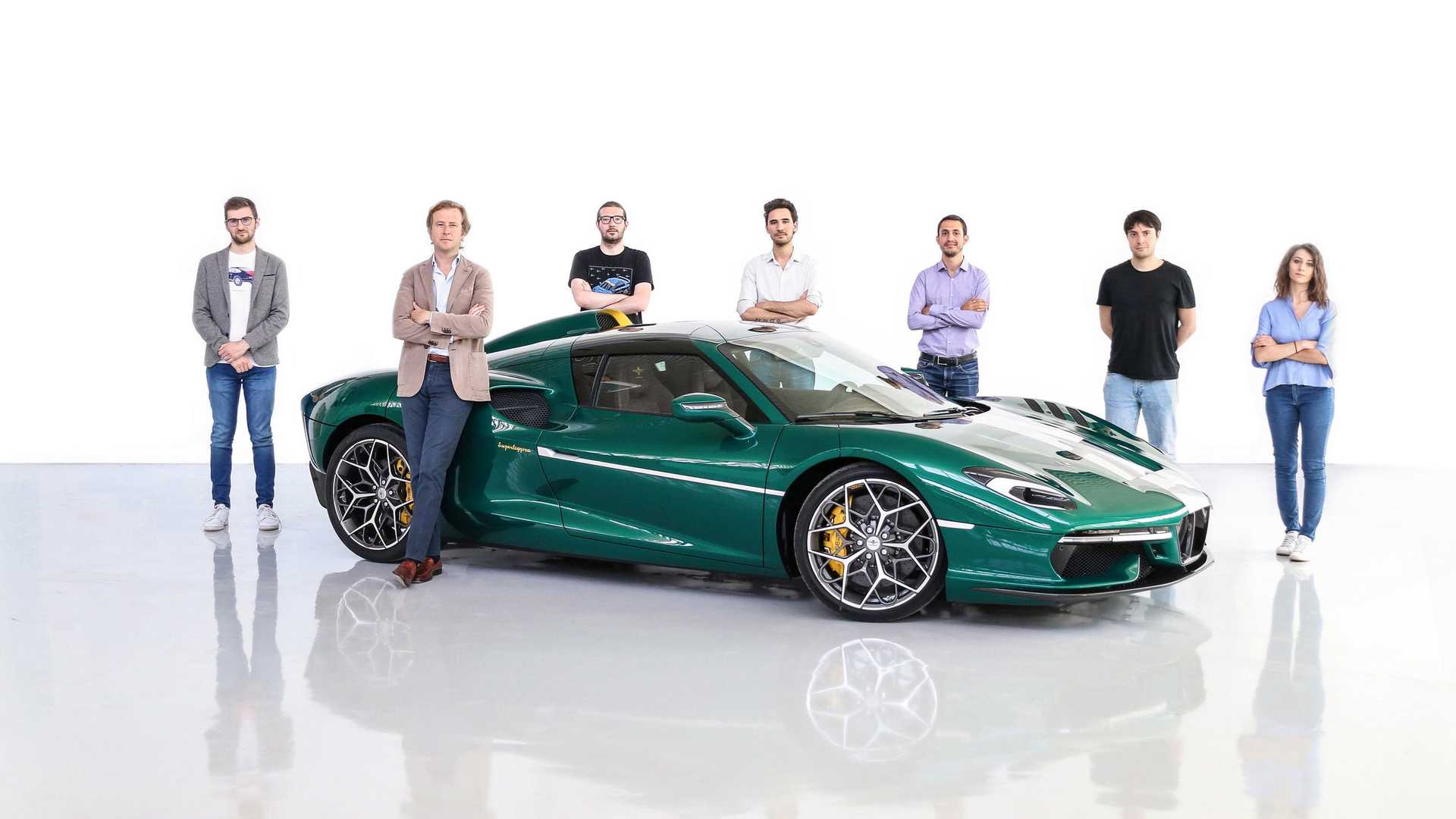 Touring Superleggera Arese RH95, 2021 - Design Team