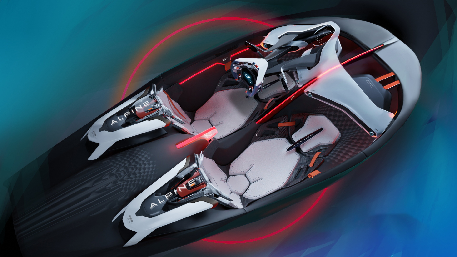 Alpine A4810 (IED), 2022 – Interior