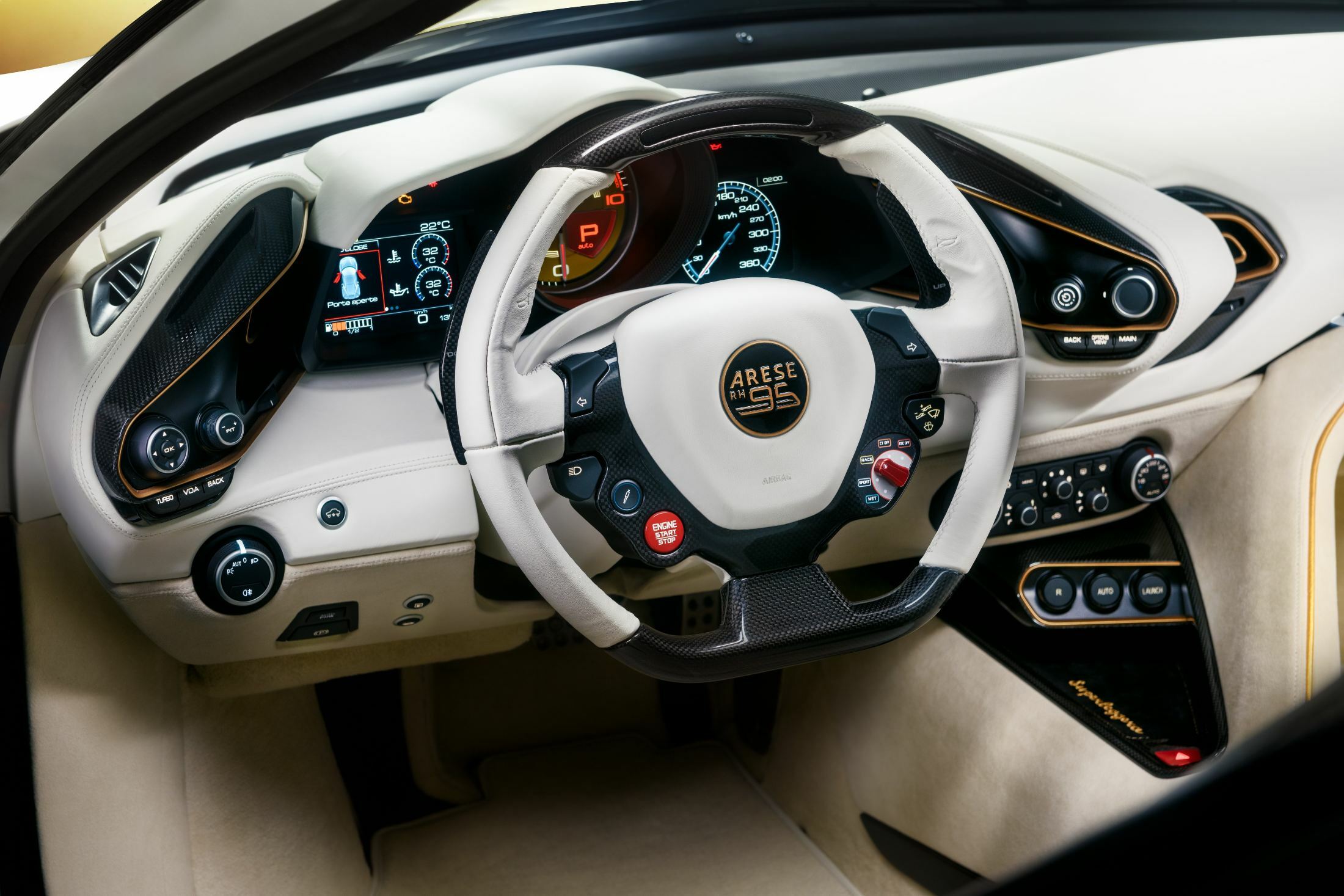 Touring Superleggera Arese RH95 Vento D’Oro, 2024 - Interior