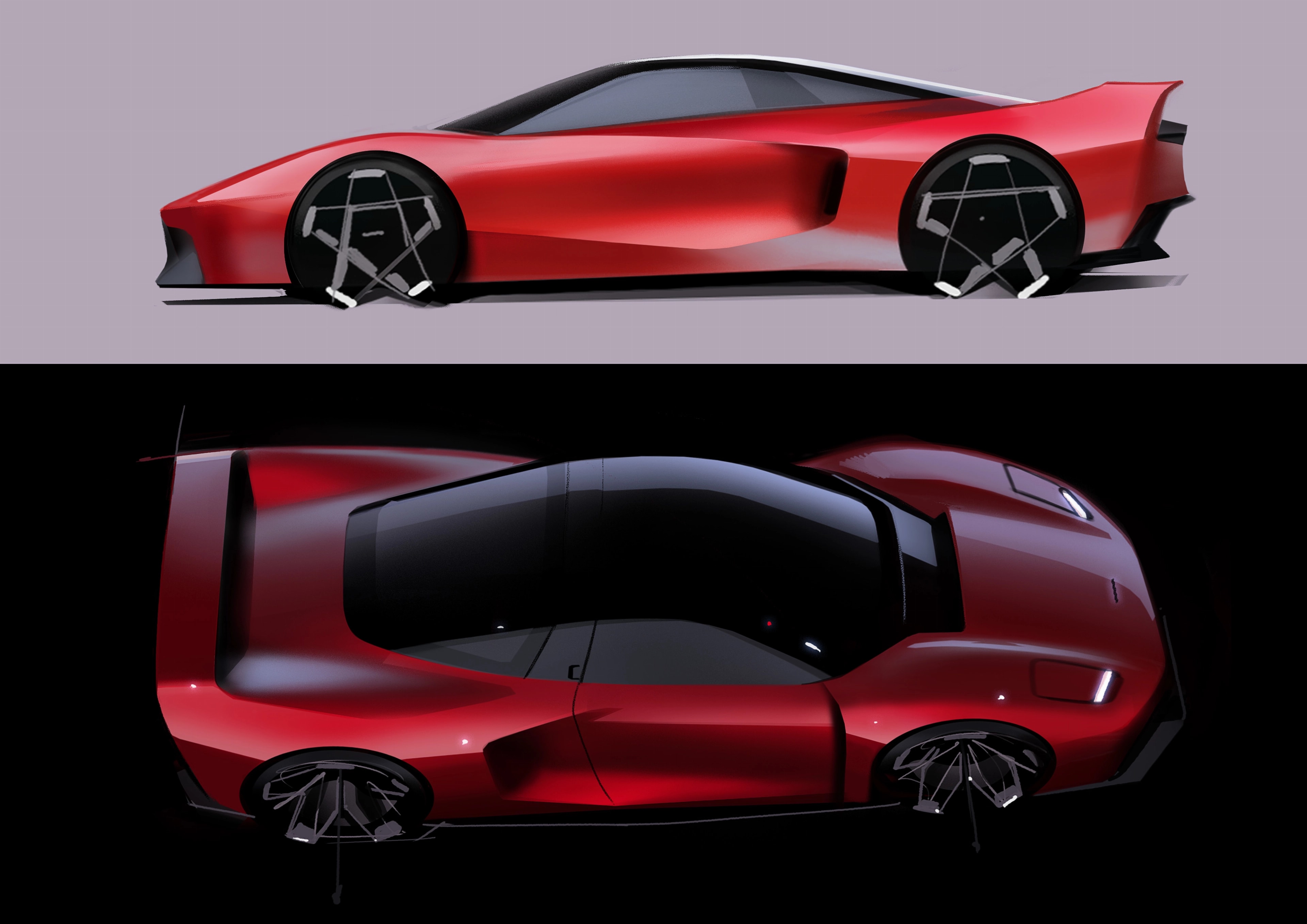JAS Tensei (Pininfarina), 2026 – Design Sketch