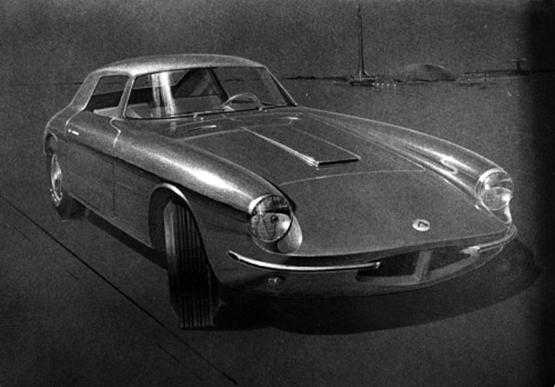 Apollo GT Prototype - Design Sketch by Ron Plescia