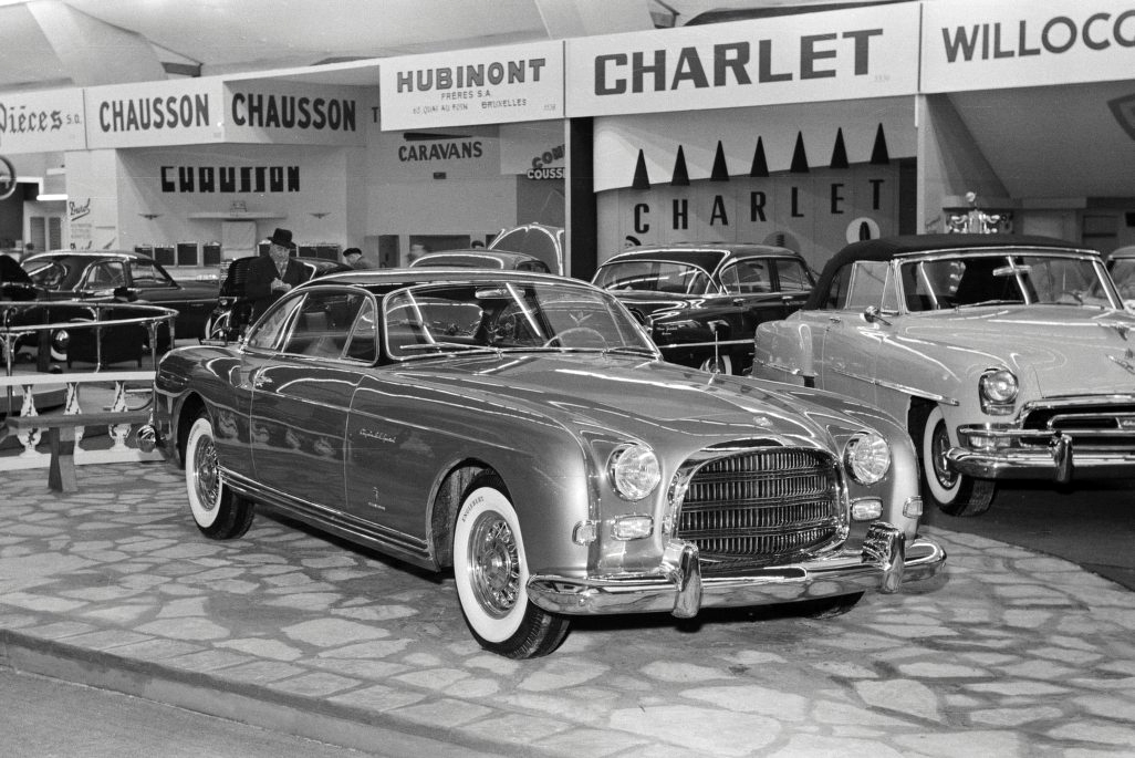 Ghia Chrysler GS-1 Special - Brussels Motor Show (January, 1954) - Photographer: Rudolfo Mailander