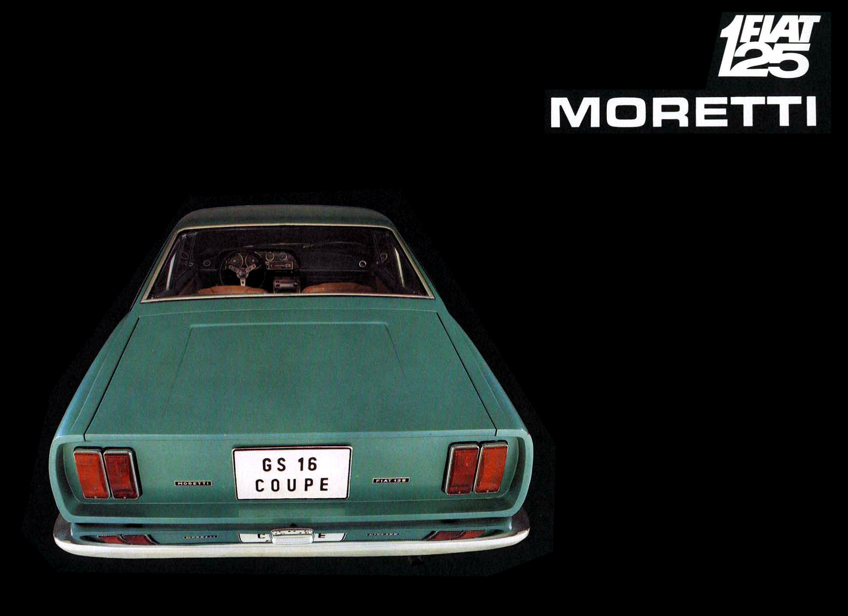 Fiat 125 GS 1.6 Coupé (Moretti) - Brochure