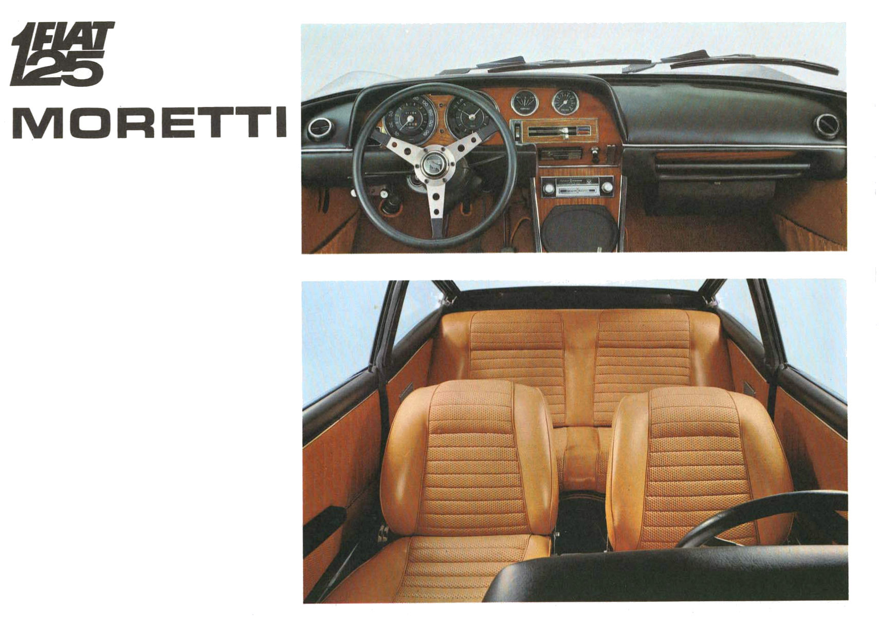 Fiat 125 GS 1.6 Coupé (Moretti) - Brochure