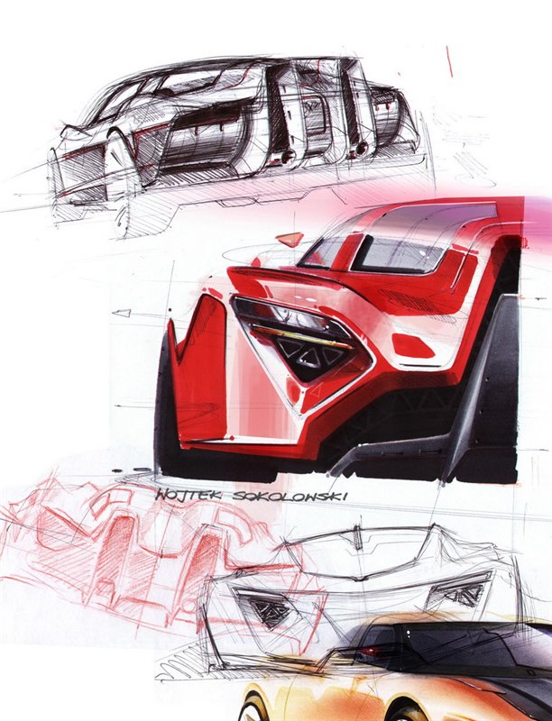 Spada Codatronca, 2008 - Design Sketch